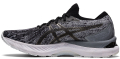 papoytsi asics gel nimbus 23 knit anthraki mayro extra photo 2