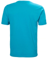 mployza helly hansen hh logo t shirt siel extra photo 1