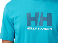 mployza helly hansen hh logo t shirt siel extra photo 4