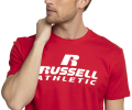 mployza russell athletic r s s crewneck tee kokkini extra photo 2