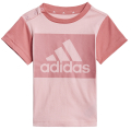 set adidas performance essentials tee and shorts set roz 74 cm extra photo 1