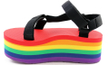 sandali teva flatform universal rainbow mayro extra photo 2