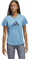 mployza adidas performance 3 bar logo tee siel extra photo 2