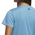 mployza adidas performance 3 bar logo tee siel extra photo 5