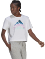 mployza adidas performance farm rio tie dye inspired graphic cropped tee leyki extra photo 2