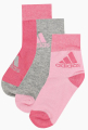 kaltses adidas performance ankle socks 3 pairs roz gkri somon extra photo 1