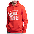 foyter russell athletic original pullover hoody kokkino extra photo 2