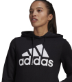 foyter adidas performance loungewear essentials logo fleece hoodie mayro extra photo 3