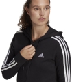 zaketa adidas performance essentials french terry 3 stripes full zip hoodie mayri extra photo 4