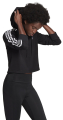 foyter adidas performance 3 stripes cropped hoodie mayro extra photo 3