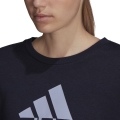 mployza adidas performance x farm rio print loose cropped fleece logo sweatshirt mple skoyro extra photo 4