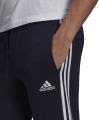 panteloni adidas performance essentials fleece fitted 3 stripes pants mple skoyro extra photo 4