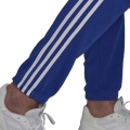 panteloni adidas performance essentials fleece tapered cuff 3 stripes pants mple extra photo 5