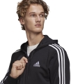 zaketa adidas performance essentials french terry 3 stripes full zip hoodie mayri extra photo 4