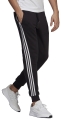 panteloni adidas performance essentials fleece fitted 3 stripes pants mayro extra photo 3