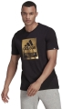 mployza adidas performance foil logo box graphic tee mayri xrysi extra photo 2