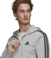 zaketa adidas performance essentials french terry 3 stripes full zip hoodie gkri extra photo 4