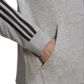 zaketa adidas performance essentials french terry 3 stripes full zip hoodie gkri extra photo 5