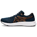 papoytsi asics gel contend 7 mple skoyro portokali extra photo 2