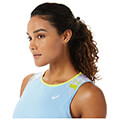 fanelaki asics court graphic tank siel lila m extra photo 2