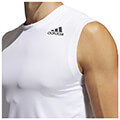 amaniki mployza adidas performance techfit sleeveless fitted tee leyki extra photo 4