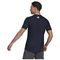 mployza adidas performance aeroready d2m logo tee mple skoyro extra photo 1