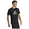 mployza adidas performance aeroready d2m logo tee mayri extra photo 3