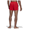 magio adidas performance classic 3 stripes swim shorts kokkino extra photo 1