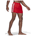 magio adidas performance classic 3 stripes swim shorts kokkino extra photo 3