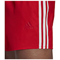 magio adidas performance classic 3 stripes swim shorts kokkino extra photo 5