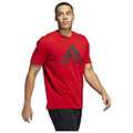 mployza adidas performance brush graphic tee kokkinh extra photo 3