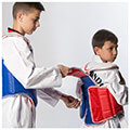 paidikos thorakas taekwondo olympus diplis opseos me velcro mple kokkino extra photo 4