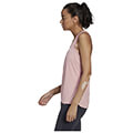 fanelaki adidas performance primeblue d2m 3 stripes sport tank top roz extra photo 2