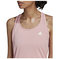 fanelaki adidas performance primeblue d2m 3 stripes sport tank top roz extra photo 4