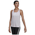 fanelaki adidas performance aeroready d2m logo sport tank top roz extra photo 2