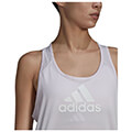 fanelaki adidas performance aeroready d2m logo sport tank top roz extra photo 4