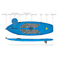 sanida sup seaflo sf s002 paddleboard mple 290 cm extra photo 2