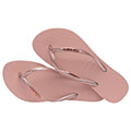 sagionara havaianas slim logo metallic roz extra photo 3