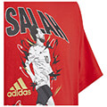 mployza adidas performance salah graphic tee kokkini extra photo 2