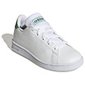 papoytsi adidas sport inspired advantage lifestyle court lace leyko prasino extra photo 3