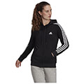 zaketa adidas performance essentials fleece 3 stripes full zip hoodie mayri extra photo 2