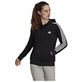 zaketa adidas performance essentials fleece 3 stripes full zip hoodie mayri m extra photo 2