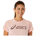 mployza asics logo iii tee roz extra photo 3