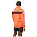 mployza new balance accelerate half zip portokali extra photo 1