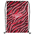 sakidio speedo printed mesh bag kokkino mayro extra photo 1