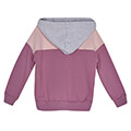 zaketa bodytalk fading colors assymetrical loose hooded jacket roz extra photo 1