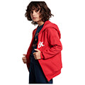 zaketa bodytalk hooded zip sweater kokkini 6 eton extra photo 2