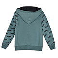 zaketa bodytalk hooded zip sweater prasini extra photo 1