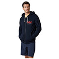 zaketa helly hansen logo full zip hoodie mple skoyro extra photo 2