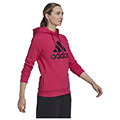 foyter adidas performance loungewear essentials logo fleece hoodie matzenta extra photo 3